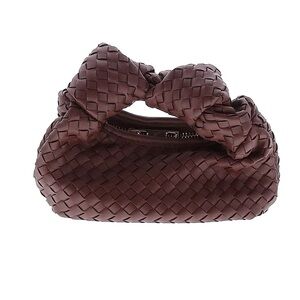 Grey Label from Belk: Brown Woven Knotted Mini Bag Clutch